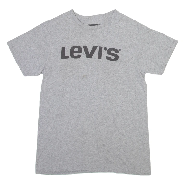 LEVI'S Mens T-Shirt Grey S