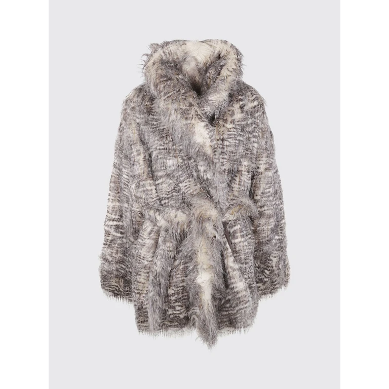 Fur Coat Woman color Natural (ESWW251051NANA)