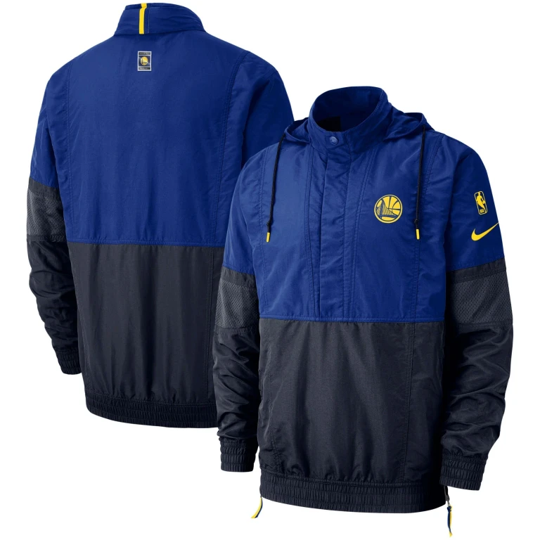 Men's NBA Golden State Warriors Hooded Pullover Jacket