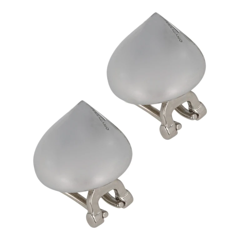 Small Sculptural Clip on Earrings