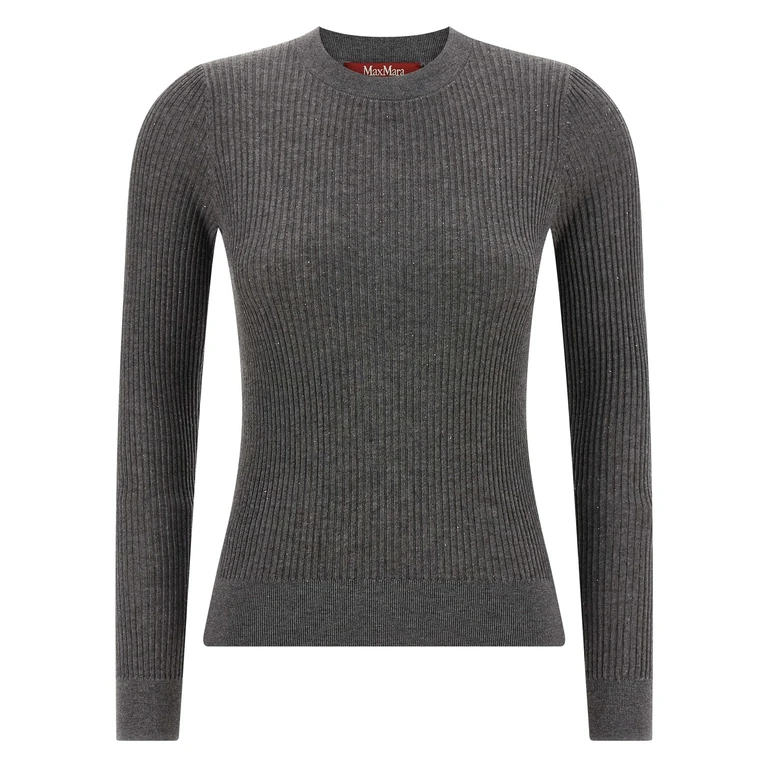 Max Mara Gray Silk Cardigan Clothing - Women