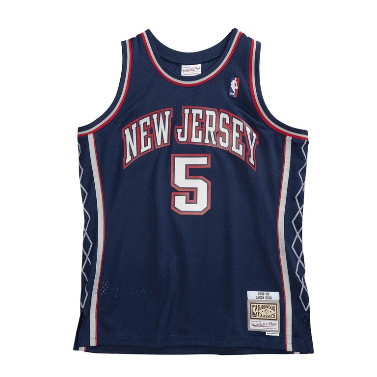 Men's NBA Swingman Jersey Nj Nets 06 Jason Kidd Jerseys