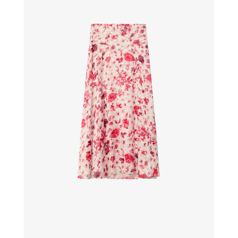 Jupe Hilza - Femme - Écru-rose - Taille34 - Isabel Marant