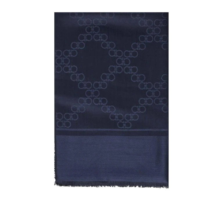 Salvatore Ferragamo Écharpe - Bleu Foncé (321260791229003)