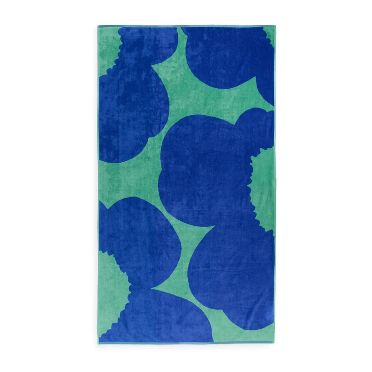 Marimekko Iso Unikko Bath Towel Pink/Orange Red One Size