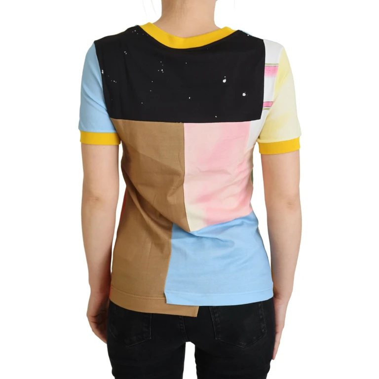 Multicolor Cotton Dg Love Patchwork Clothing - Women