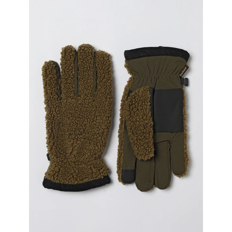 Gloves Men color Green (MGL0146OL71)
