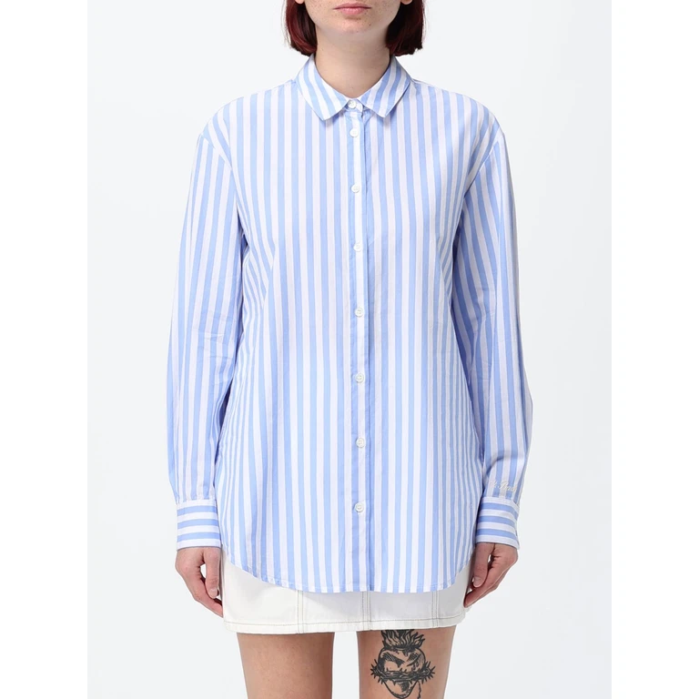 Shirt Woman color Gnawed Blue (BRIG00101369L)