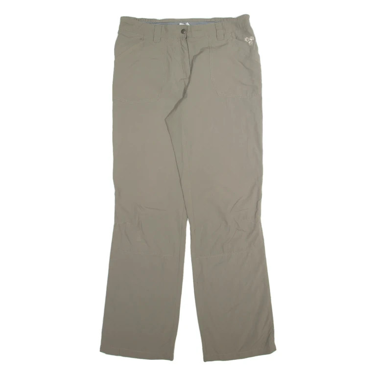 JACK WOLFSKIN Outdoor Womens Trousers Grey Regular Straight W30 L32