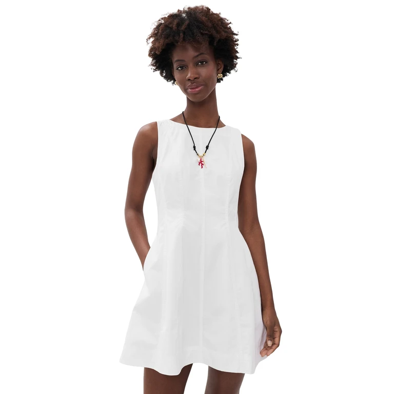 Madewell Rylee Mini Dress White 0
