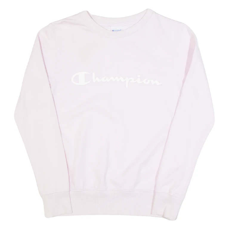 CHAMPION Womens Sweatshirt Pink M