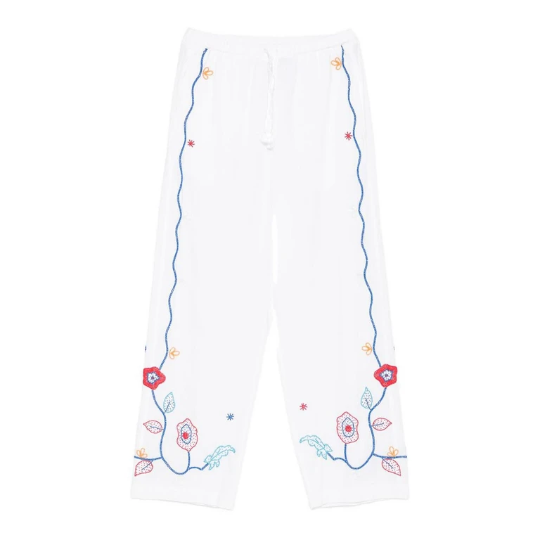 Forte Forte Pantalons Décontractés - Blanc (14848MYPANTSF49A0020)