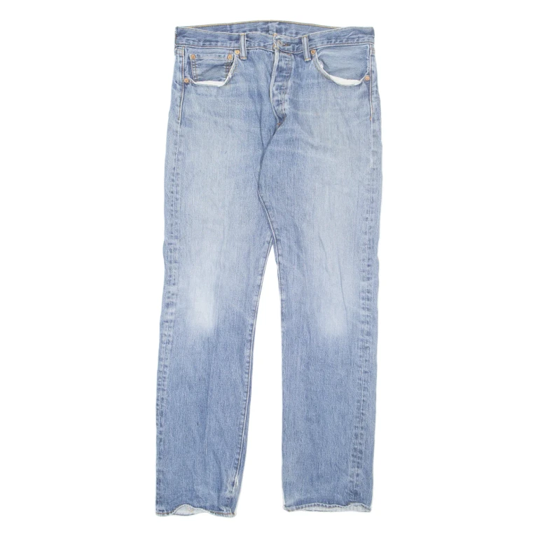 LEVI'S Womens Jeans Blue Regular Straight W32 L31