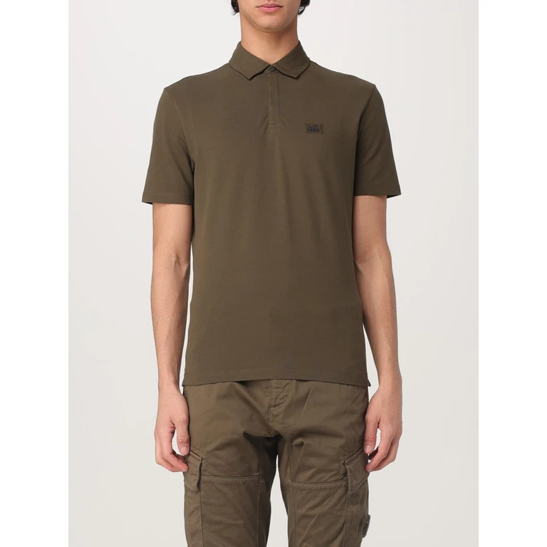 C. P. COMPANY Polo Shirt Men color Green (18CMPL165A005263W683)