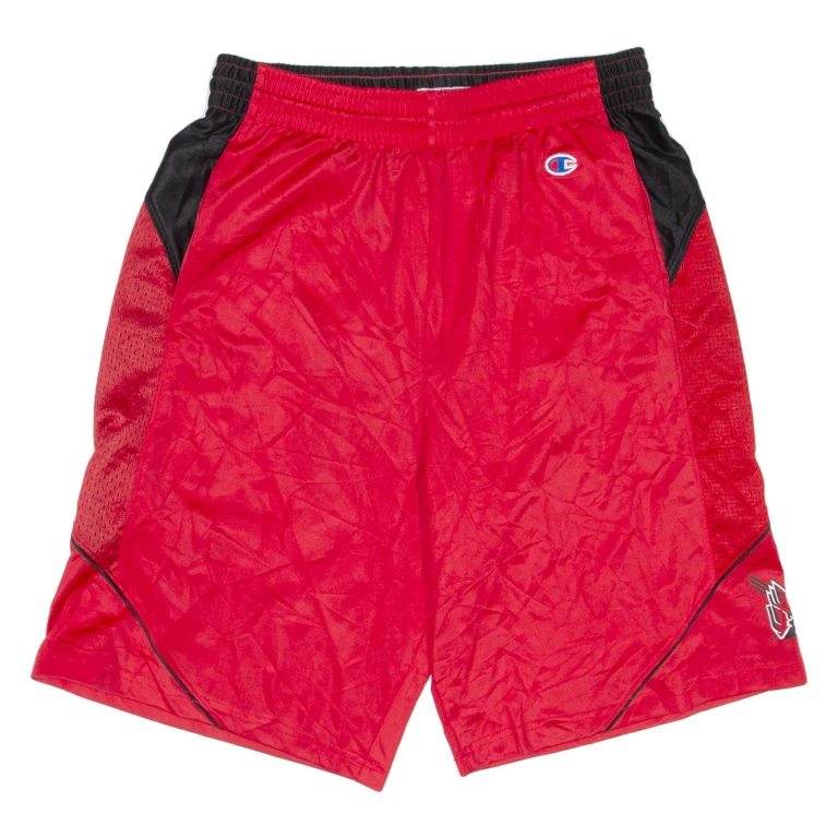 CHAMPION Mens Sports Shorts Red Relaxed M W29