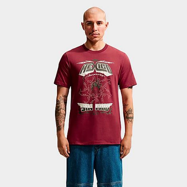 Men's Sportswear Mexico Soccer Graphic T-Shirt in Team Red Size: XS