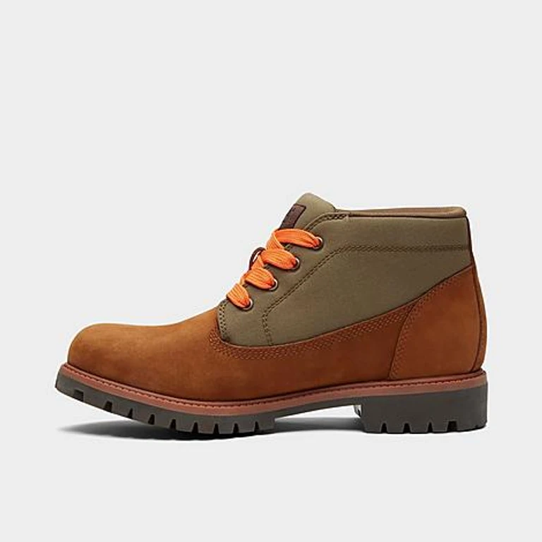 Timberland Men's Premium Chukka Boots in Medium Brown Nubuck Size: 7.0
