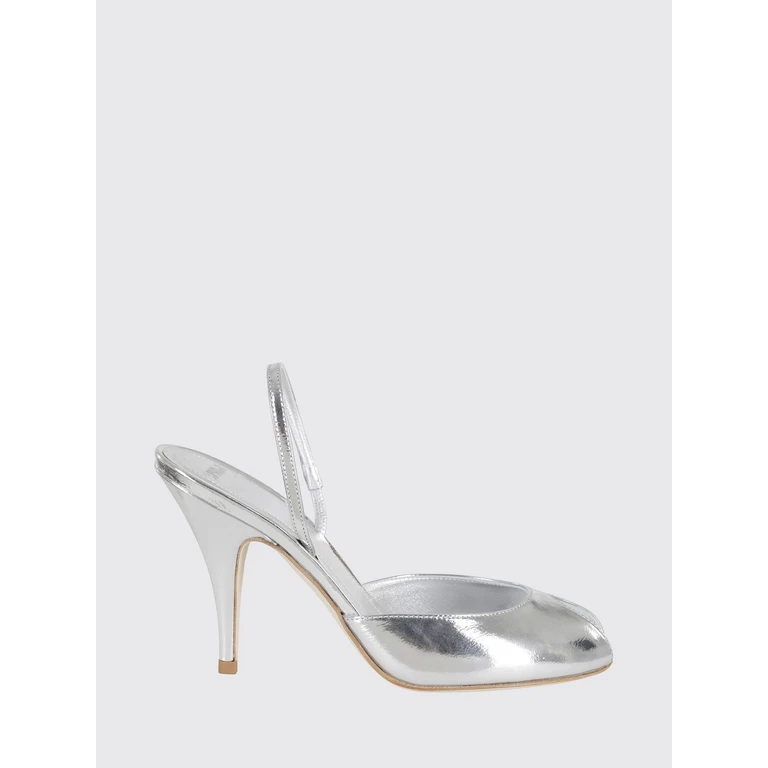 Heeled Sandal Woman color Silver (326SC012R1319601SILVER)