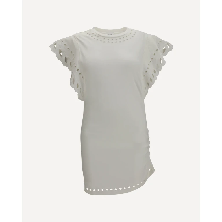 MARANT ETOILE Orlane cotton and broderie Orlane Dress Female M