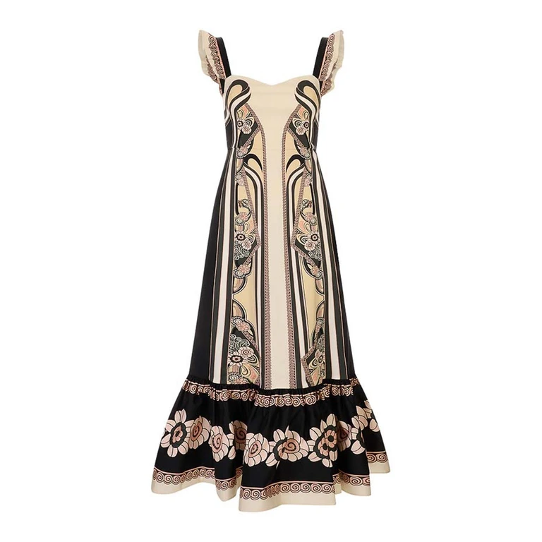 La DoubleJ Robe Au Genou - Rose (DRE0672COT037AMB03PI02)