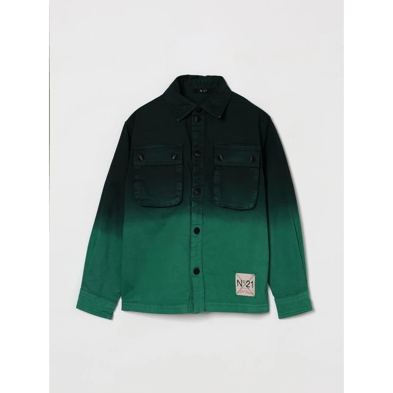 N° 21 Jacket Kids color Green (N210BHN04820N516)