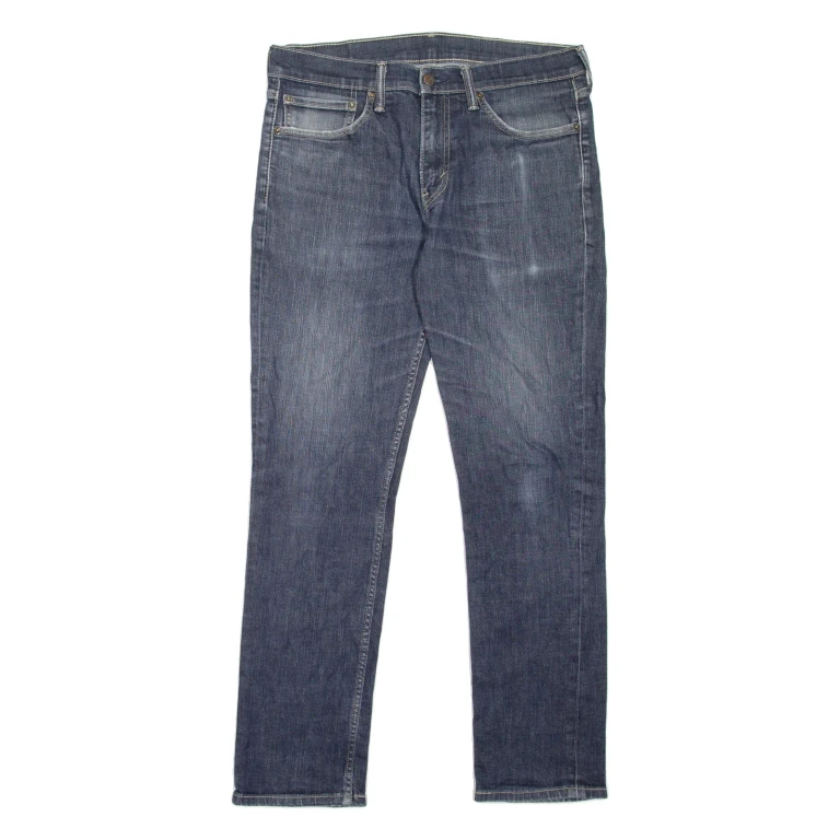 LEVI'S 511 Jeans Mens Blue Slim Straight Stone Wash W34 L32