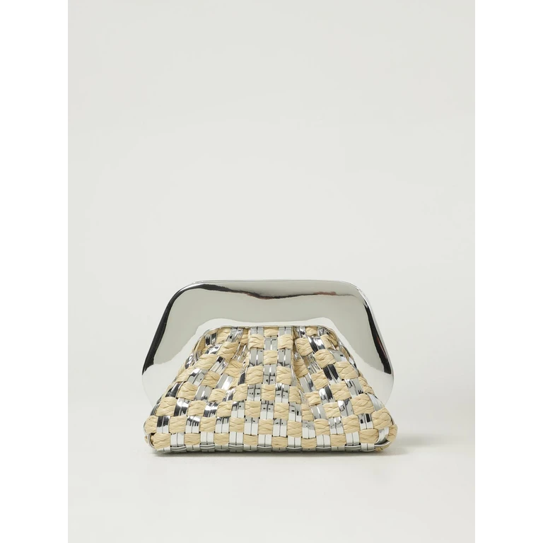 THEMOIRÈ Mini Bag Woman color Silver (TMSS25GMWPL18)