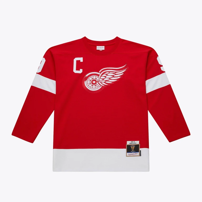 Men's NHL Dark Jersey Red Wings 1960 Gordie Howe