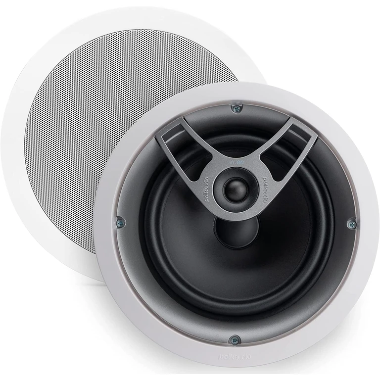 MC80 2-Way In-Ceiling 8" Speaker (Each/White)