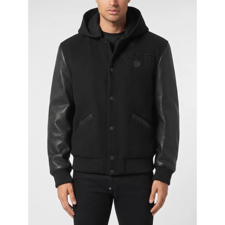 Jacket Men color Black (AAECMRB2943PTE120N0202)