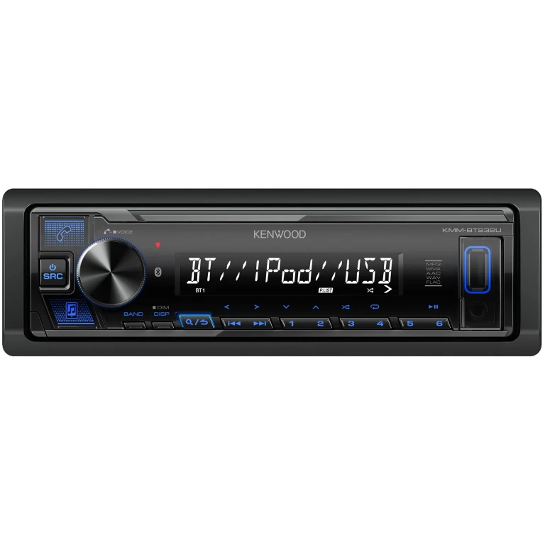 KMM-BT232U Single-DIN Digital Media Receiver with Bluetooth