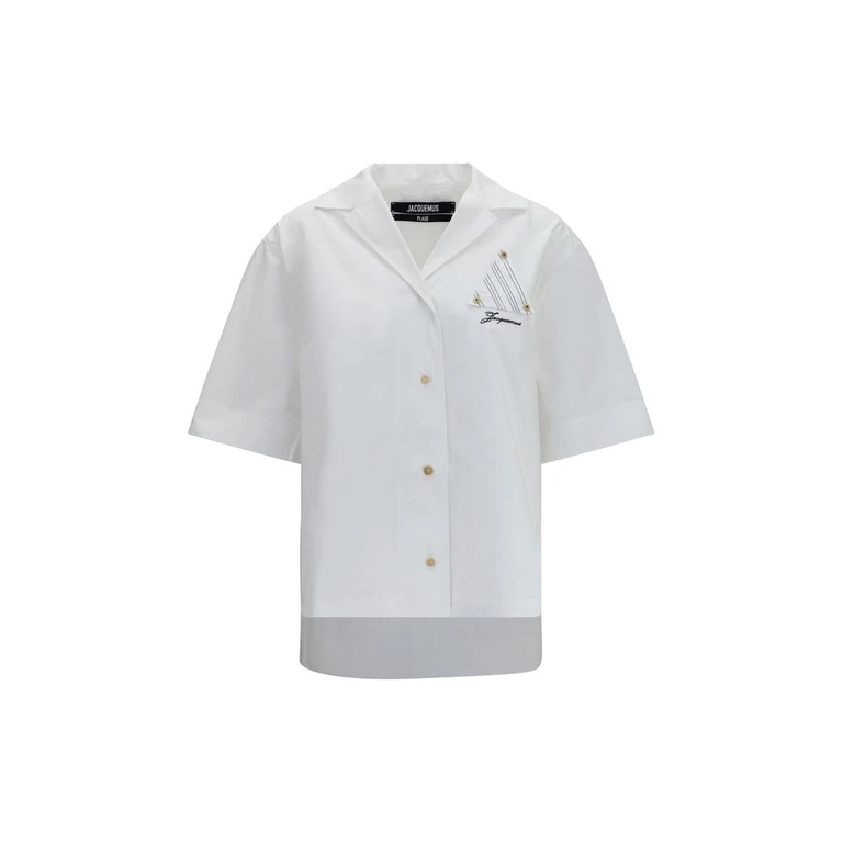 White Cotton Shirt - Women