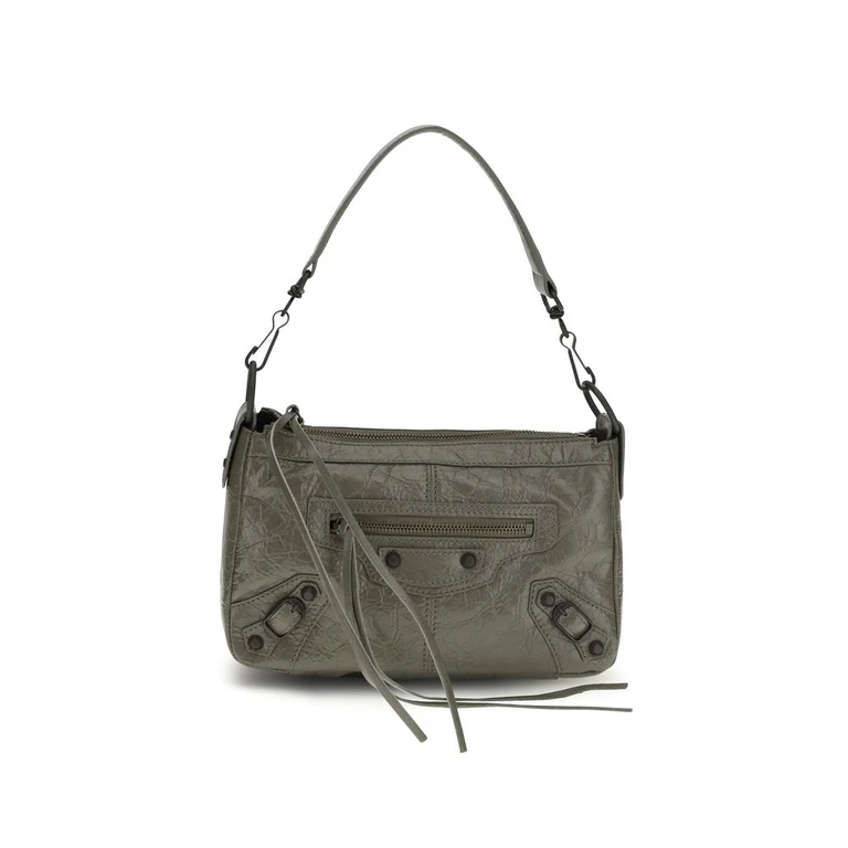 Balenciaga Bicolor Lamb Ovis Aries Handbag Bag - Women