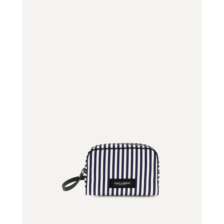DOLCE & GABBANA Striped poplin Handbag Male UNI