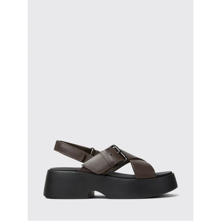 Heeled Sandal Woman color Brown (K201860-004TASHA0)
