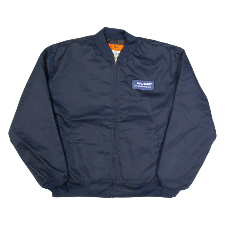 CINTAS Mens Workwear Jacket Blue XL