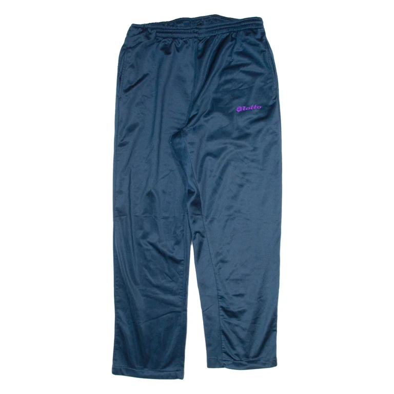 LOTTO Mens Sweatpants Blue Straight XL W34 L28