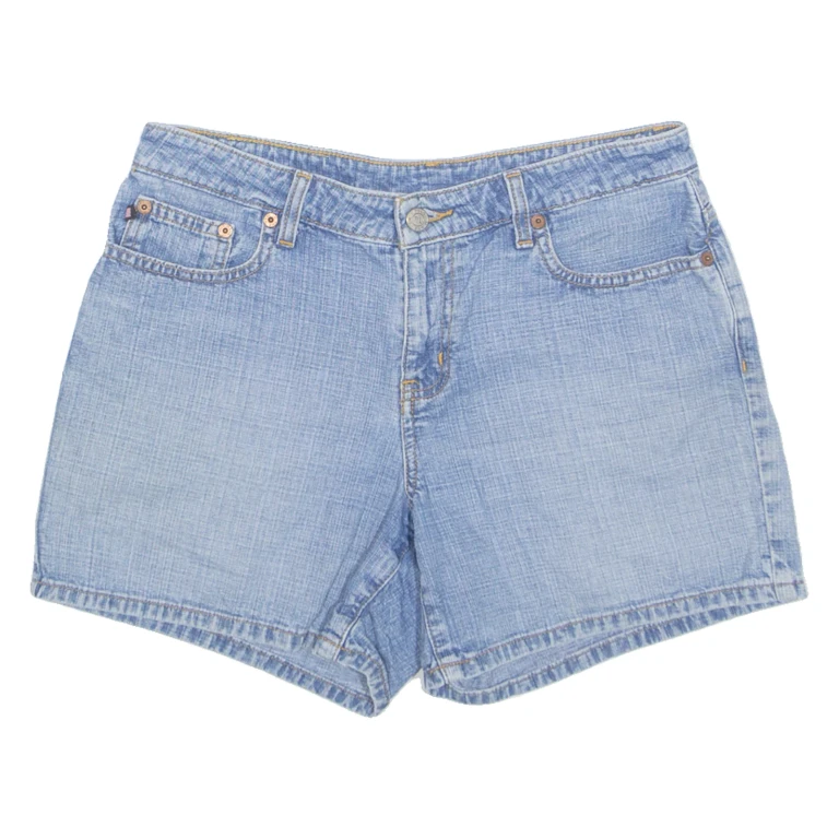 Vintage RALPH LAUREN POLO JEANS COMPANY Womens Denim Shorts Blue Regular 90s M W30