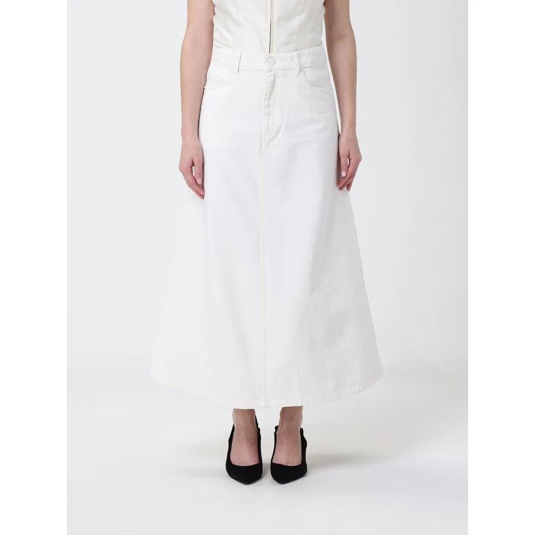 Skirt Woman color Beige (FSK467DE0126136)