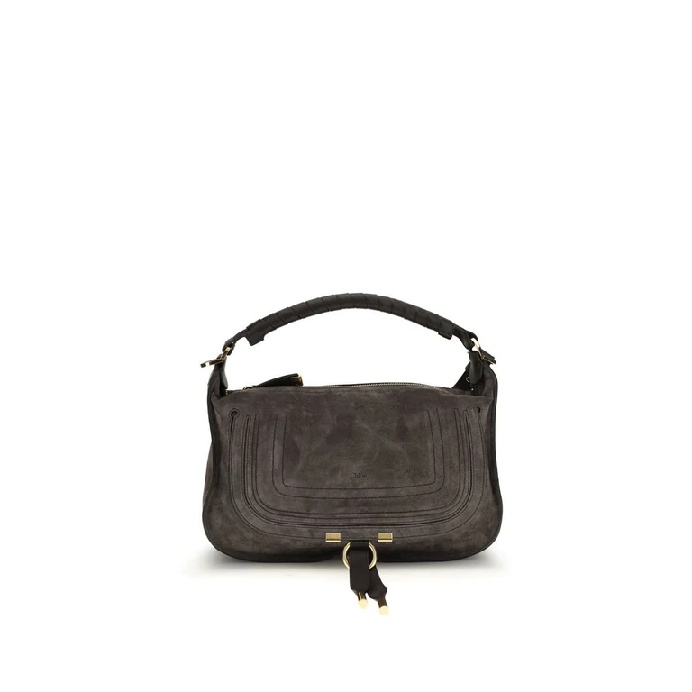 Chloé Brown Calf Leather Bos Taurus Shoulder Bag - Women