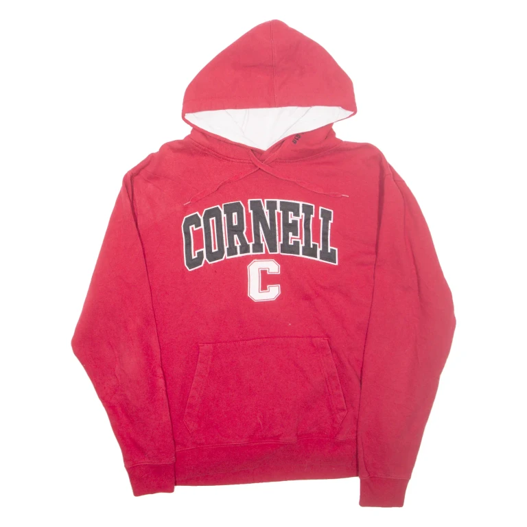 STADIUM Cornell Mens Red Hoodie USA L