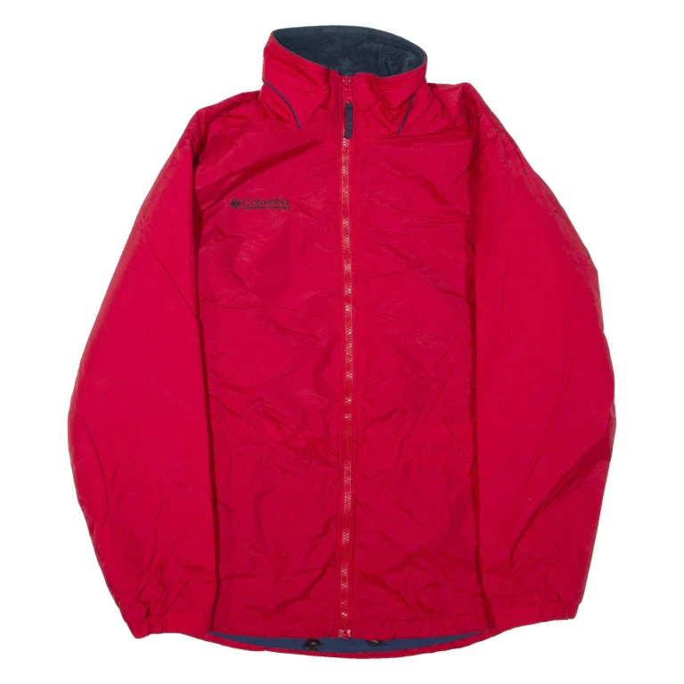 COLUMBIA Womens Jacket Red Nylon M