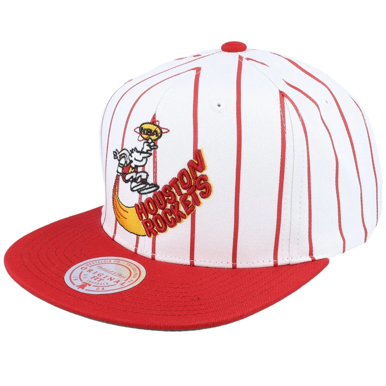 Men's NBA Retro Pinstripe Snapback Hwc Rockets Snapback Caps