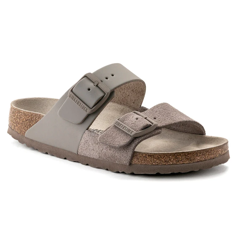 Arizona Split Natural Leather/Suede Sandals