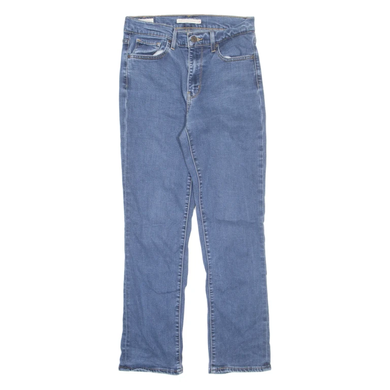 LEVI'S Womens Jeans Blue Regular Straight W26 L26