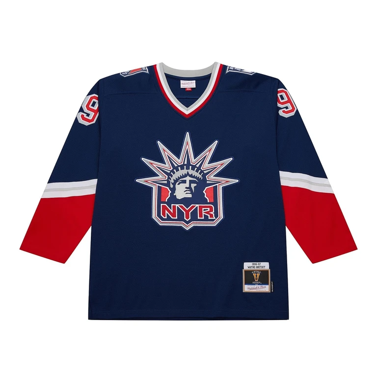Men's NHL Alternate Jersey Rangers 1996 Wayne Gretzky Jerseys