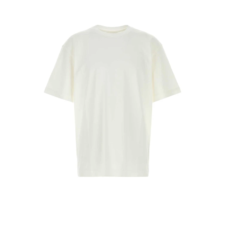 White Cotton T-Shirt Exterior - Men