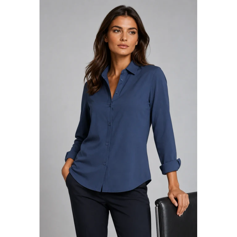 Cinqo Single Shot Shirt - Blue Night