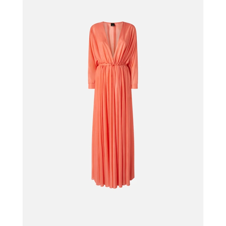 Pinko - Robe de cérémonie à col V et découpe au dos - XS