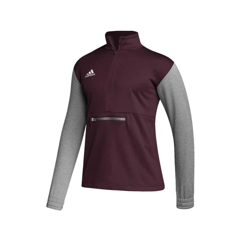 [hi3072] Mens adidas Team Issue Quarter-zip